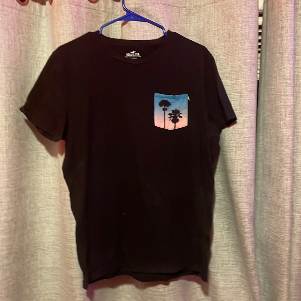 black shirt